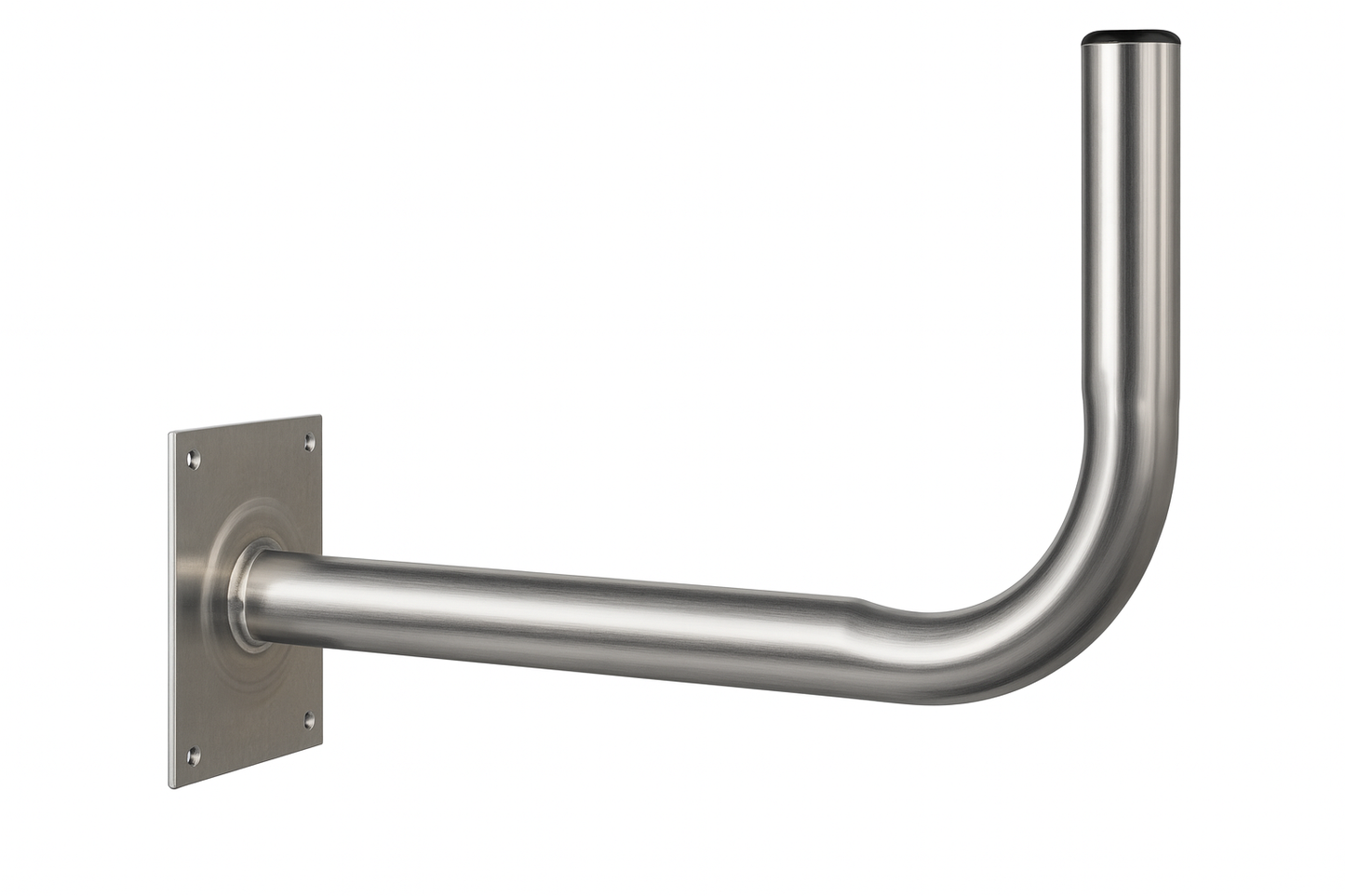 Wandhalterung aus verzinktem Stahl – L-Halter für Antennen & Kameras (10–50 cm) - Halo&Son Austria